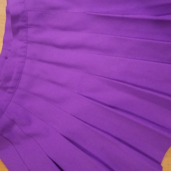 Classic Royal Purple Head Tennis Skirt - Picture 6 of 7